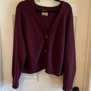 Button front cardigan